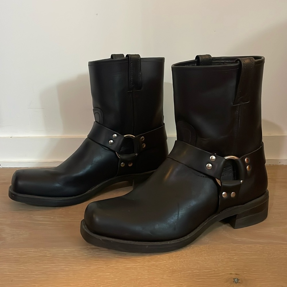Frye Men’s Leather Harness Boots